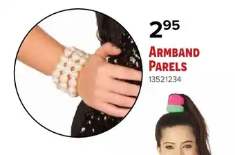 Euroshop Armband Parels aanbieding