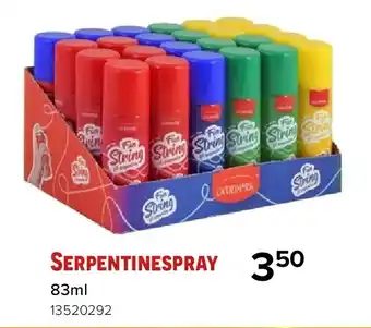 Euroshop Serpentinespray aanbieding