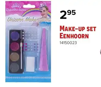 Euroshop Make-up set Eenhoorn aanbieding