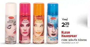 Euroshop Kleur Haarspray aanbieding