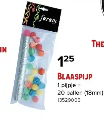 Euroshop Blaaspijp aanbieding