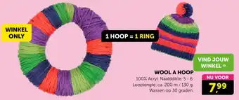 Boekenvoordeel Wool a hoop aanbieding