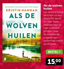 Boekenvoordeel Als de wolven huilen aanbieding