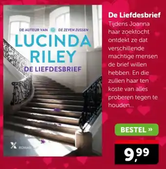 Boekenvoordeel De Liefdesbrief aanbieding