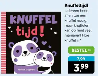 Boekenvoordeel Knuffeltijd! aanbieding