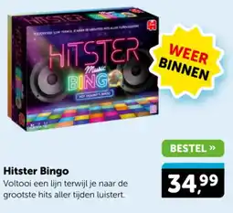 Boekenvoordeel Hitster Bingo aanbieding