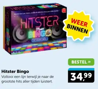 Boekenvoordeel Hitster Bingo aanbieding