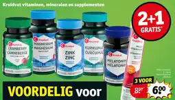 Kruidvat Kruidvat vitaminen, mineralen en supplementen aanbieding