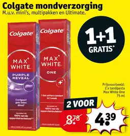 Kruidvat Colgate mondverzorging aanbieding