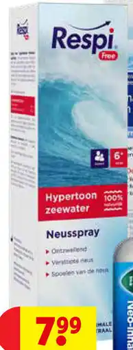 Respi neusspray hypertoon zeewater
