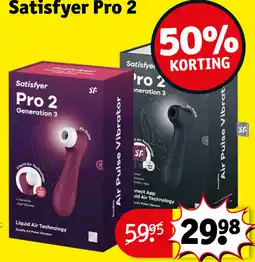 Kruidvat Satisfyer Pro 2 aanbieding