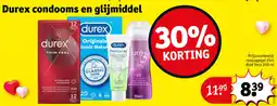 Kruidvat Durex condooms en glijmiddel aanbieding