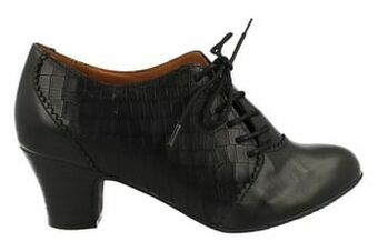 Berca Shoes Brako Veterschoen Dames Brako Anatomics Volledig Leder Comfort - Zwart aanbieding