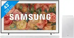 Coolblue Samsung The Frame 43LS03D (2024) + Samsung HW-S701D Blanc aanbieding