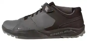 Decathlon Endura MT500 Burner Platte Pedaal MTB Schoenen Grijs/Zwart aanbieding