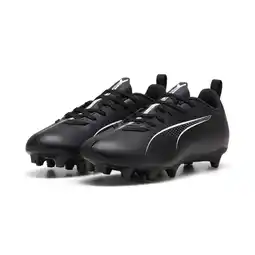 Decathlon ULTRA 5 PLAY FG/AG voetbalschoenen voor jongeren PUMA Black White aanbieding