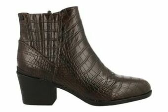 Esprit Enkellaars Dames Trend Dierenprint - Bruin