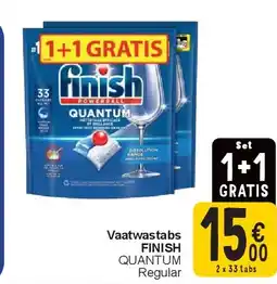 Cora Vaatwastabs FINISH aanbieding