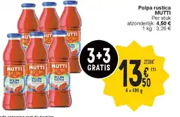 Cora Polpa rustica MUTTI aanbieding