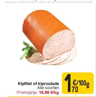 Cora Kipfilet of kiproulade aanbieding