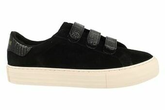 Berca Shoes No Name Sneaker Laag Dames Trend Dierenprint - Zwart aanbieding