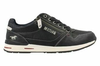 Mustang Sneaker Laag Heren - Fuctionele Rits - Blauw