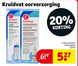 Kruidvat Kruidvat oorverzorging aanbieding