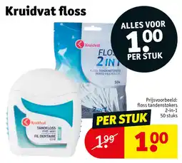 Kruidvat Kruidvat floss aanbieding