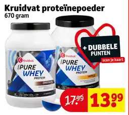 Kruidvat Kruidvat proteïnepoeder aanbieding