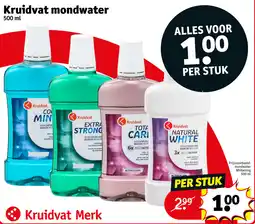 Kruidvat Kruidvat mondwater aanbieding