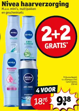 Kruidvat Nivea haarverzorging aanbieding