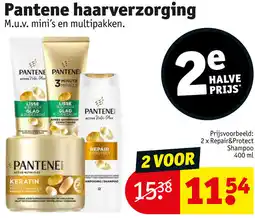 Kruidvat Pantene haarverzorging aanbieding