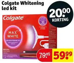 Kruidvat Colgate Whitening led kit aanbieding