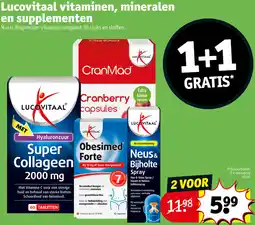 Kruidvat Lucovitaal vitaminen, mineralen en supplementen aanbieding