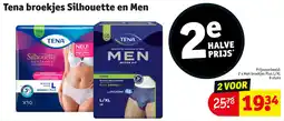 Kruidvat Tena broekjes Silhouette en Men aanbieding