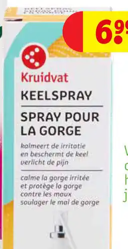 Kruidvat Kruidvat keelspray aanbieding