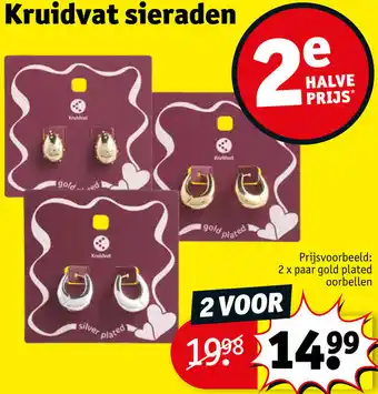 Kruidvat Kruidvat sieraden aanbieding