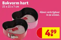 Kruidvat Bakvorm hart aanbieding