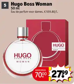 Kruidvat Hugo Boss Woman aanbieding