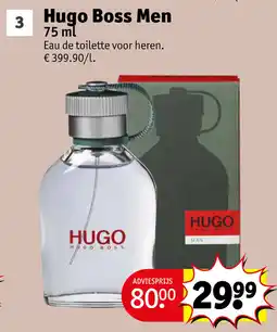 Kruidvat Hugo Boss Men aanbieding