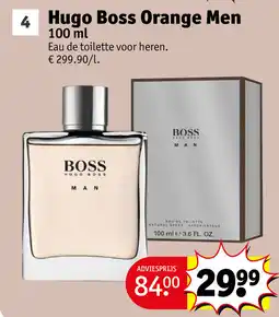 Kruidvat Hugo Boss Orange Men aanbieding