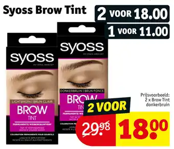 Kruidvat Syoss Brow Tint aanbieding