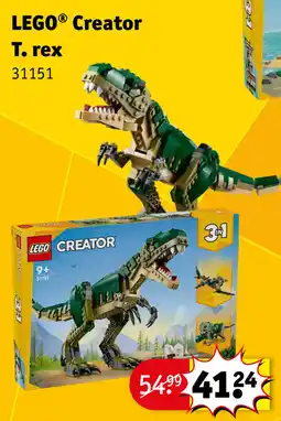 Kruidvat Lego Creator T. Rex 31151 aanbieding