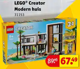 Kruidvat Lego Creator Modern Huis 31153 aanbieding