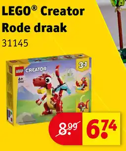 Kruidvat Lego Creator Rode Draak 31145 aanbieding