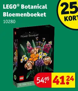 Kruidvat Lego Botanical  Bloemenboeket 10280 aanbieding