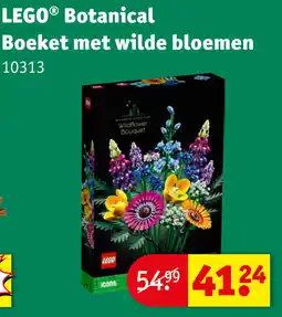 Kruidvat Lego Botanical Boeket met wilde bloemen 10313 aanbieding