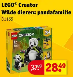 Kruidvat Lego Creator Wilde dieren: Pandafamilie 31165 aanbieding