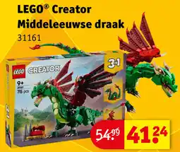 Kruidvat Lego Creator Middeleeuwse Draak 31161 aanbieding