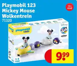 Kruidvat Playmobil 123 Mickey Mouse Wolkentrein 71320 aanbieding